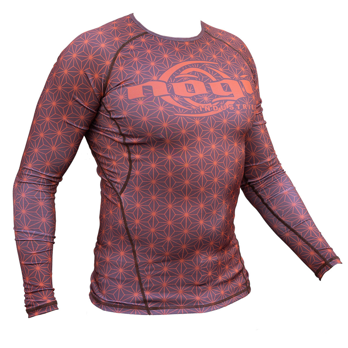 Nogi Industries Spectral Brown Long Sleeve Rashguard