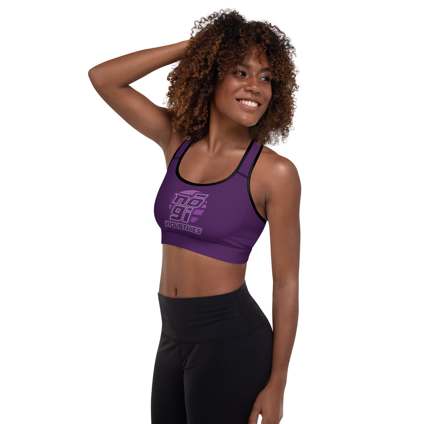 7Four PURPLE Padded Sports Bra