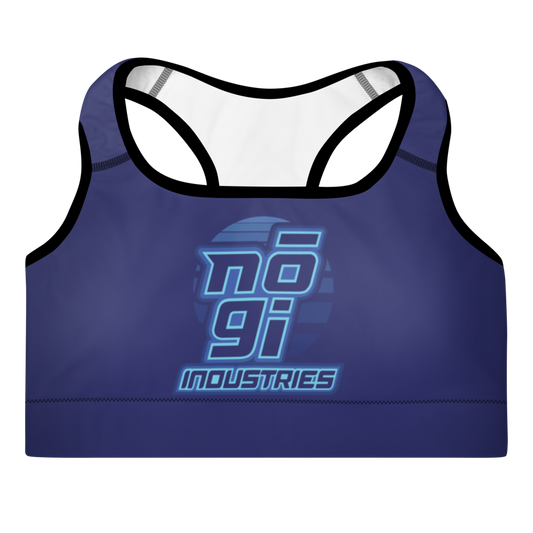 7Four BLUE Padded Sports Bra