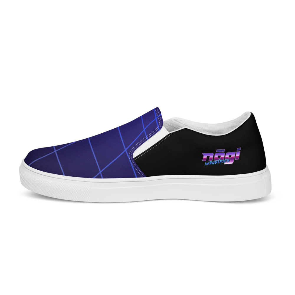 Crystal Vision Men’s Slip-On Canvas Shoes