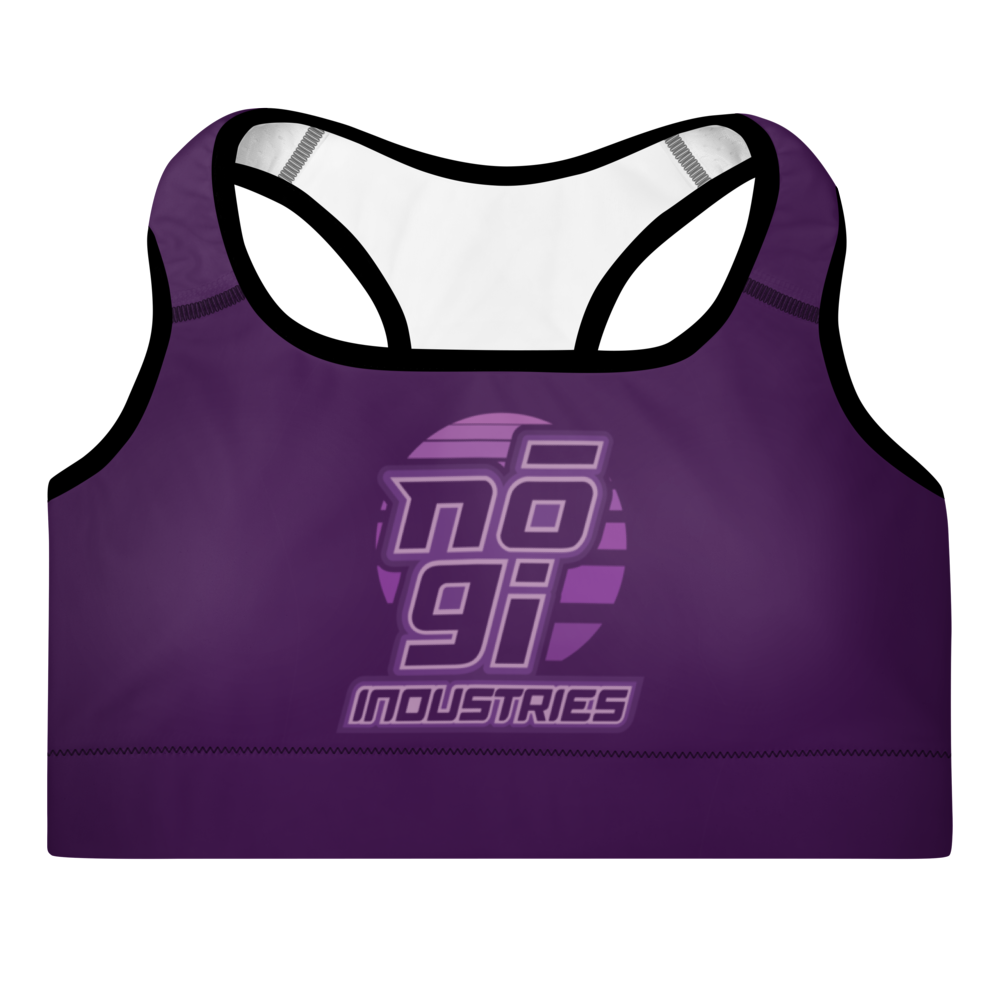 7Four PURPLE Padded Sports Bra