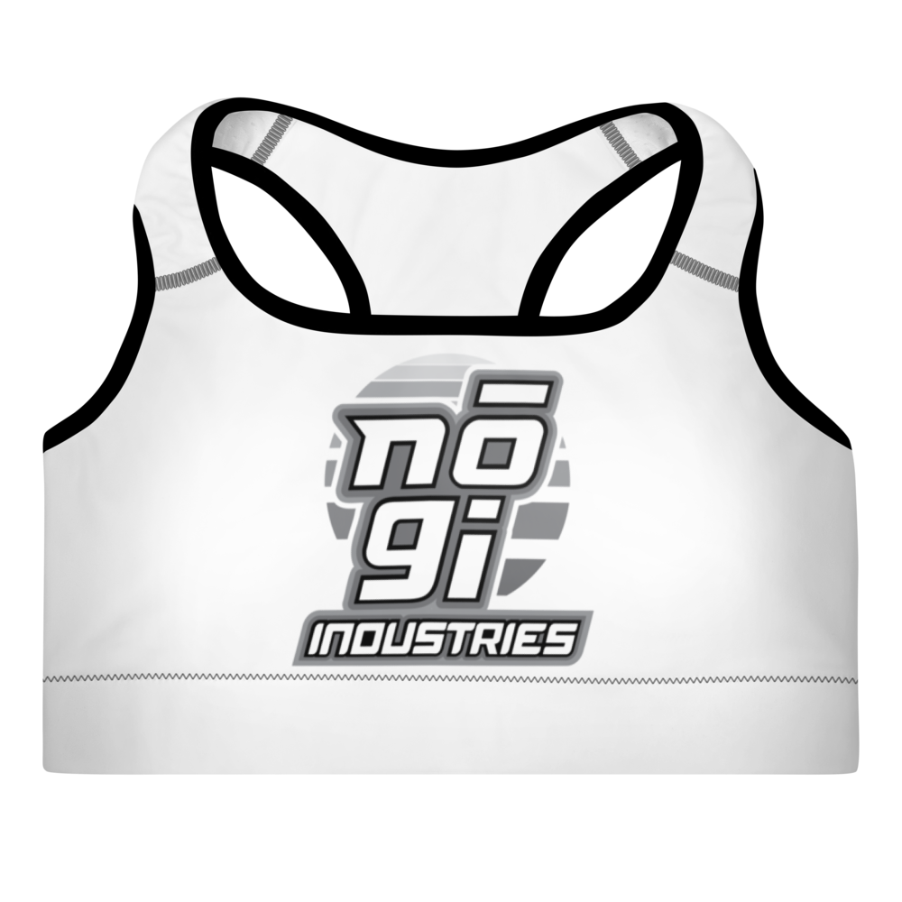 7Four WHITE Padded Sports Bra