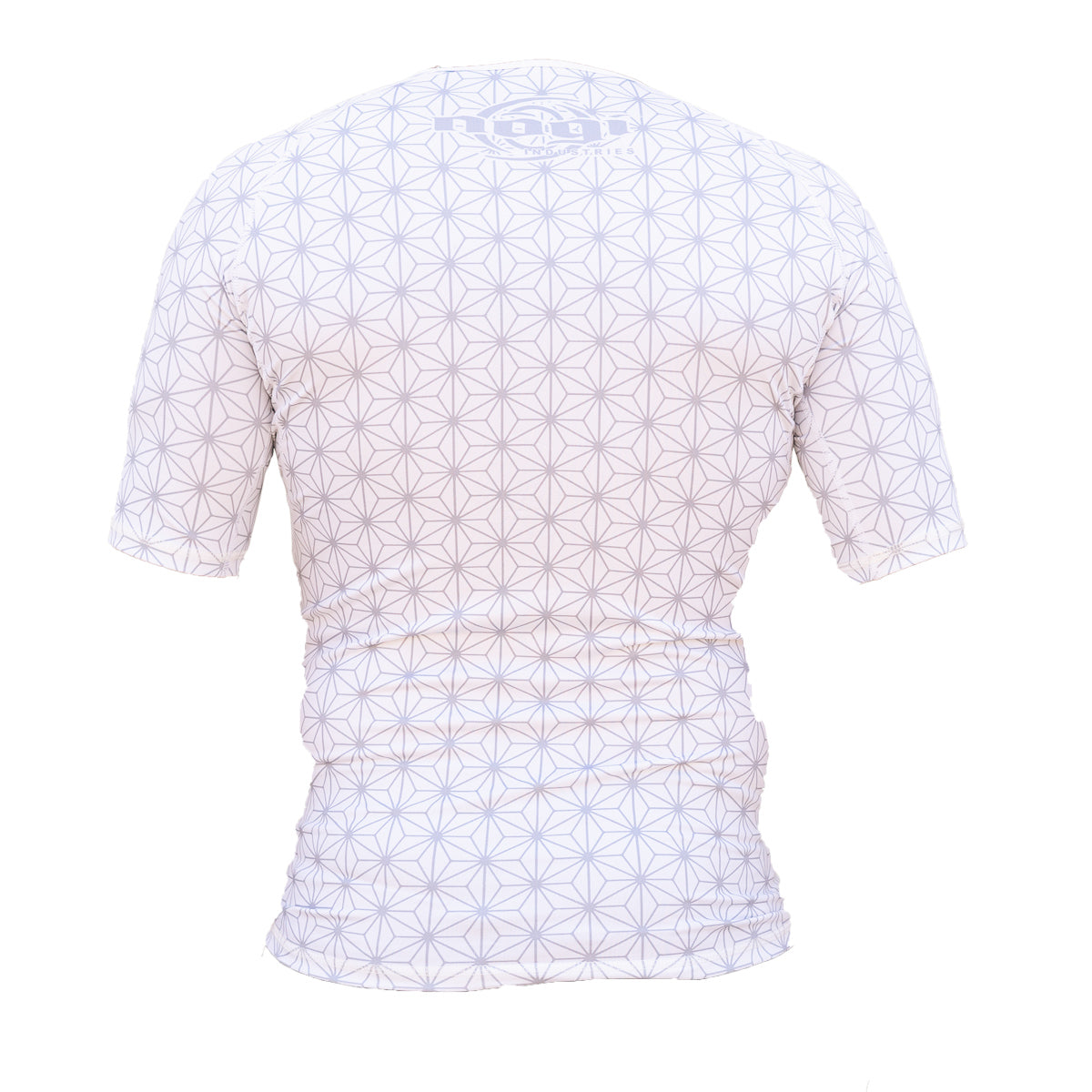 Nogi Industries Spectral Rashguard White Short Sleeve Back