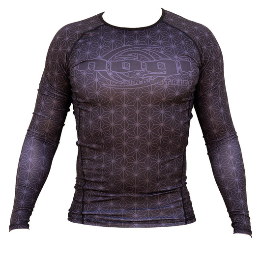 Nogi Industries Spectral Rashguard Black Long Sleeve Front