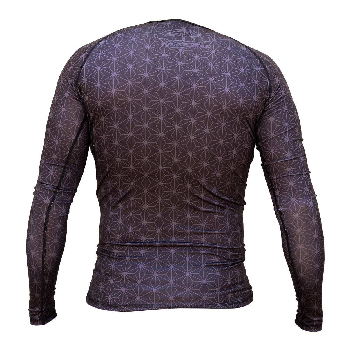 Nogi Industries Spectral Rashguard Black Long Sleeve Back