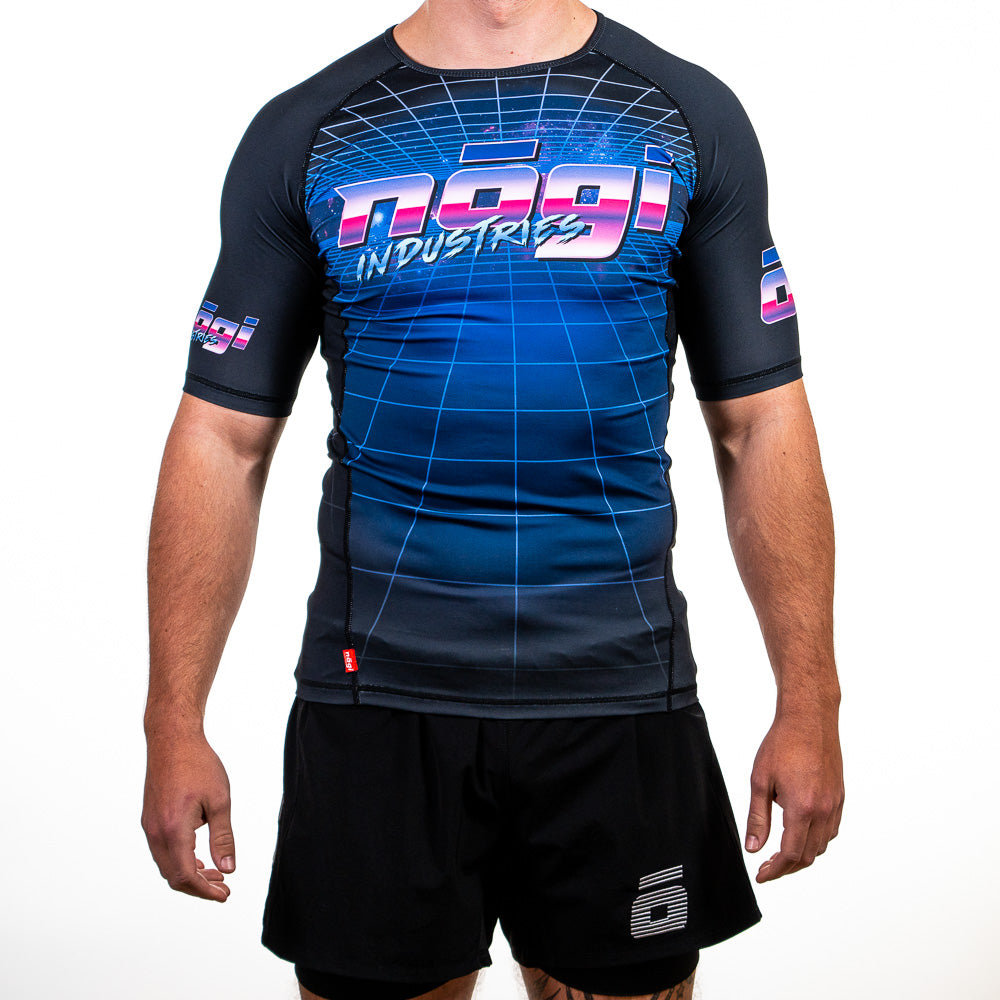 Crystal Vision Rash Guard Short Sleeve Front View