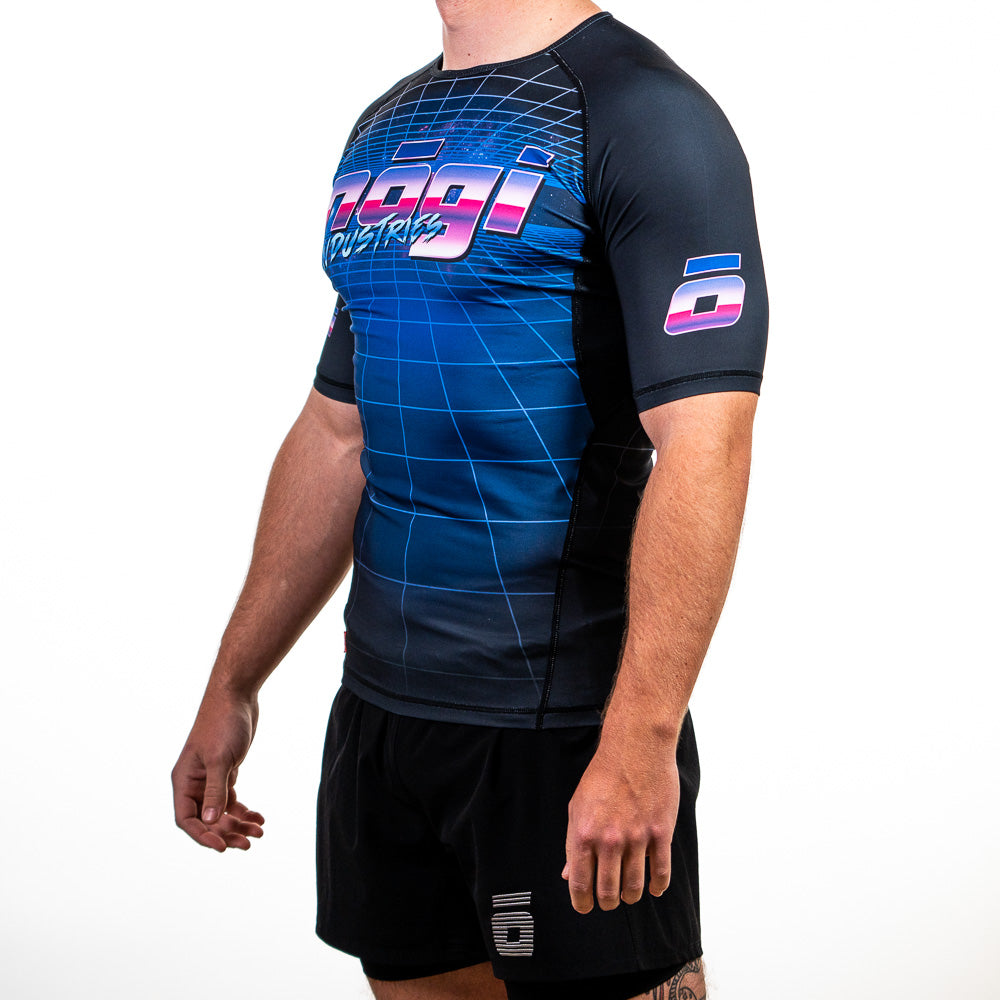 Crystal Vision Rash Guard Short Sleeve Left View