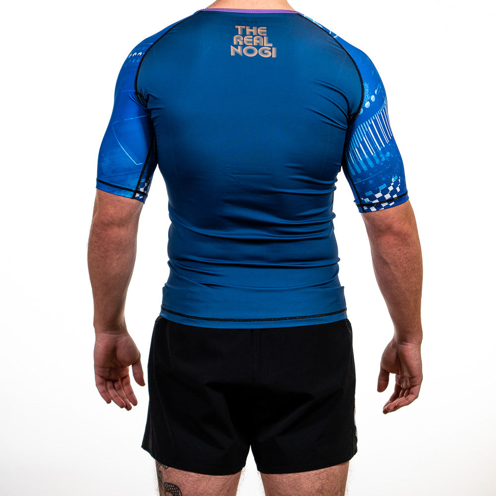 Jon Donson Rash Guard Short Sleeve Back View