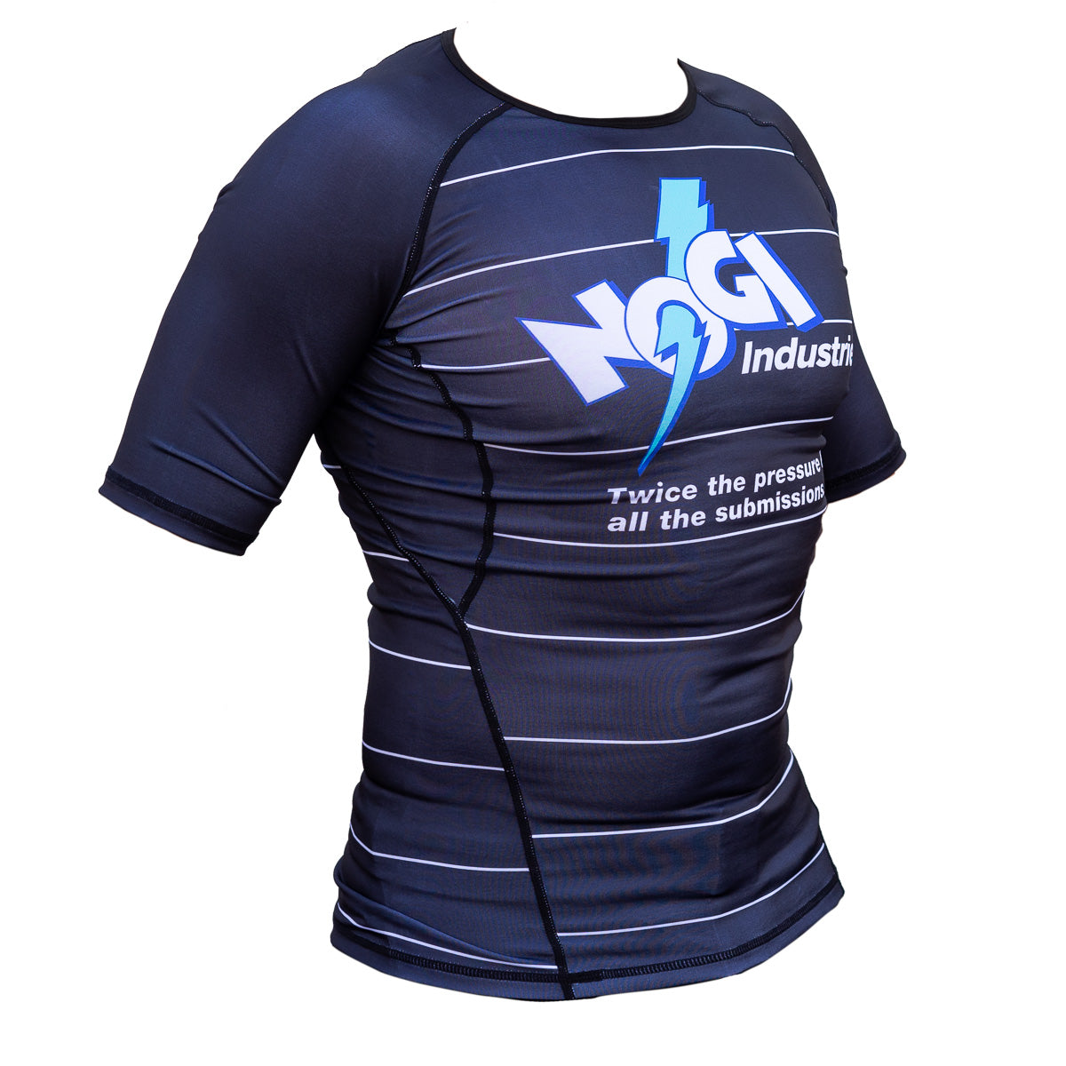 Nogi Industries Energy Short Sleeve Rashguard Black