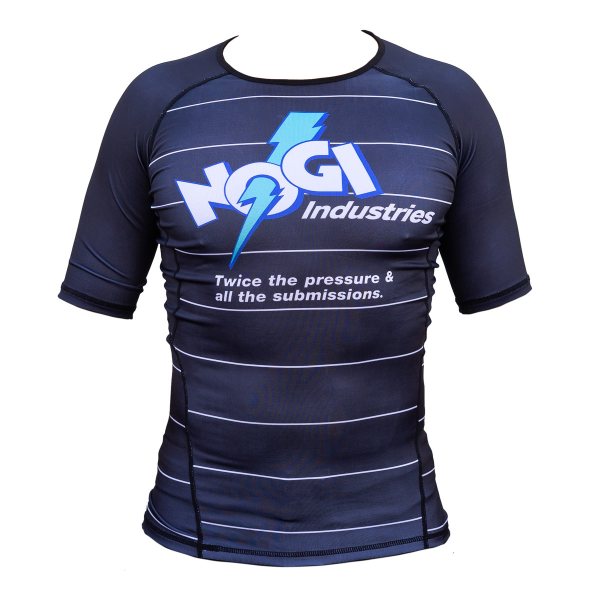 Nogi Industries Energy Short Sleeve Rashguard Black