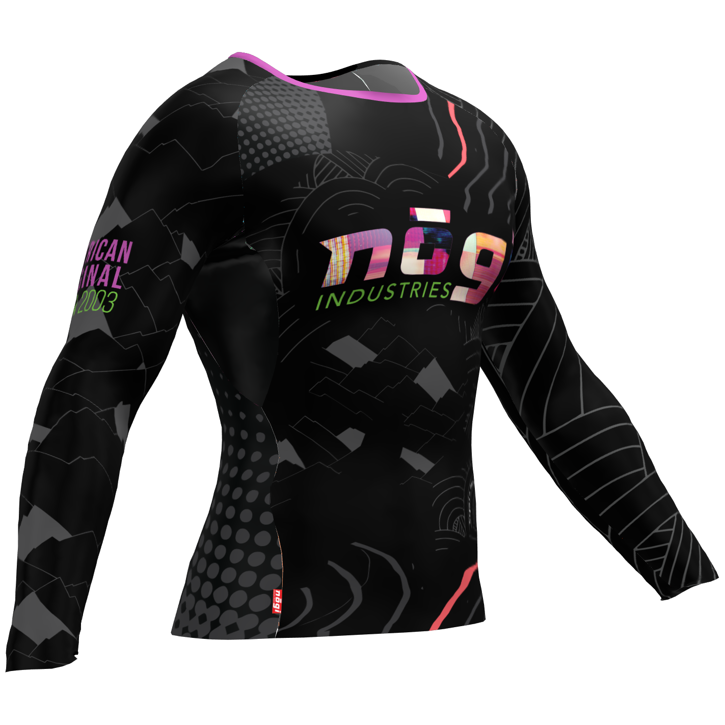 Right Acid Gambit Long Sleeve Rashguard