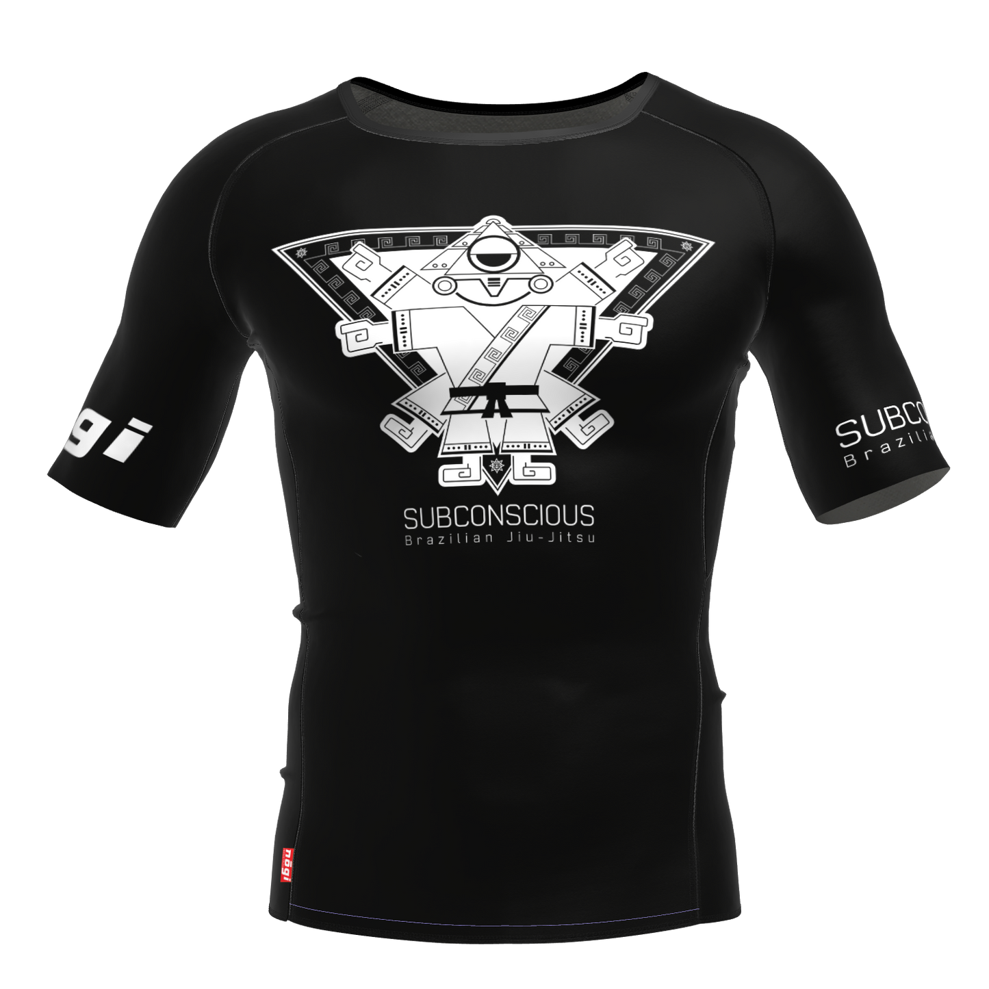 Subconscious Short Sleeve Rash Guard Front