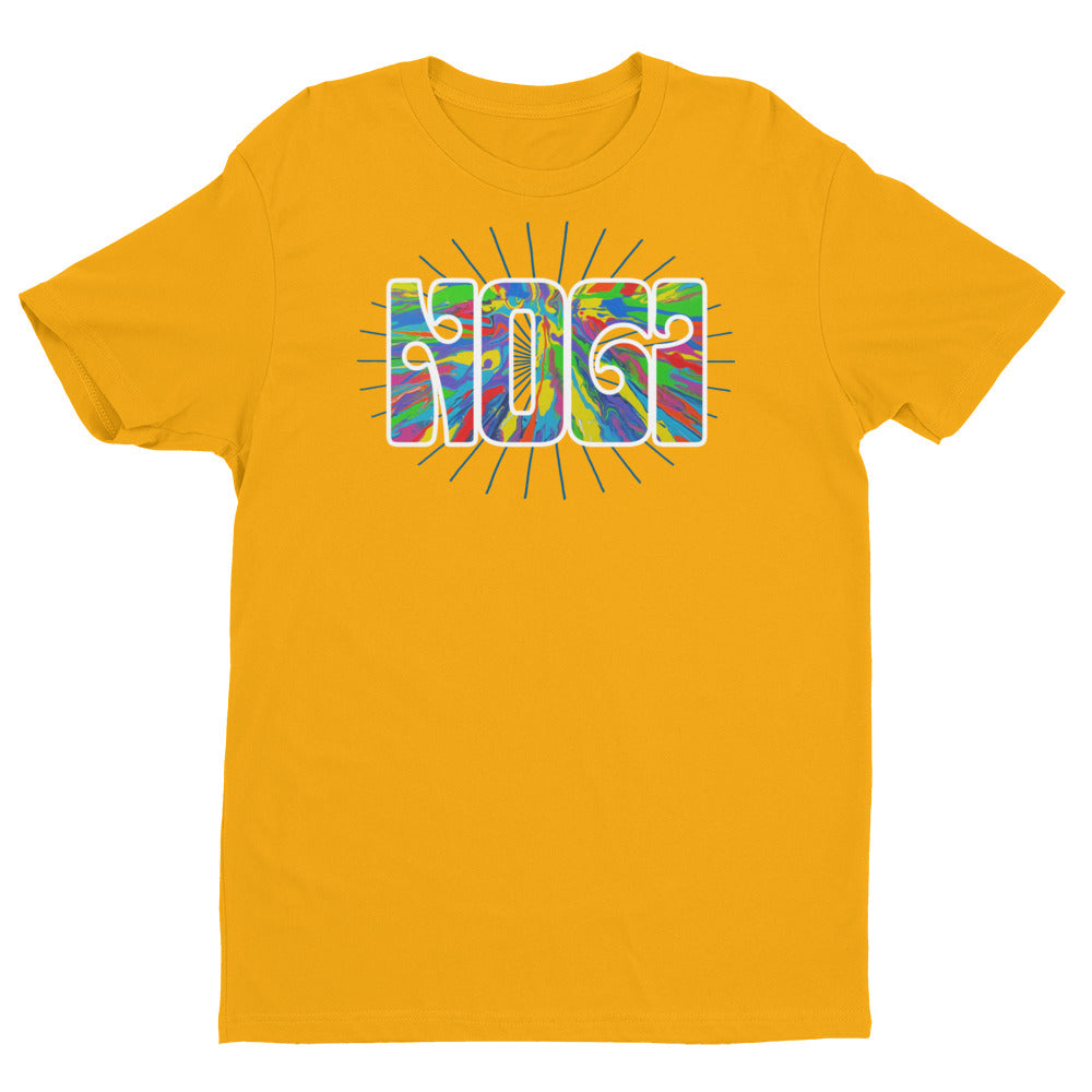 Psychedelic Cat Short Sleeve T-shirt - NoGi USA