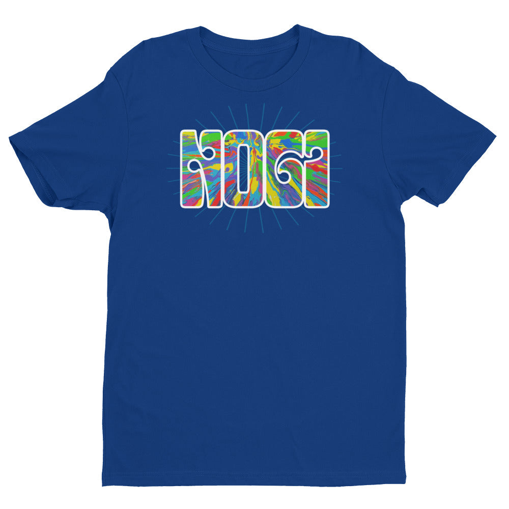 Psychedelic Cat Short Sleeve T-shirt - NoGi USA