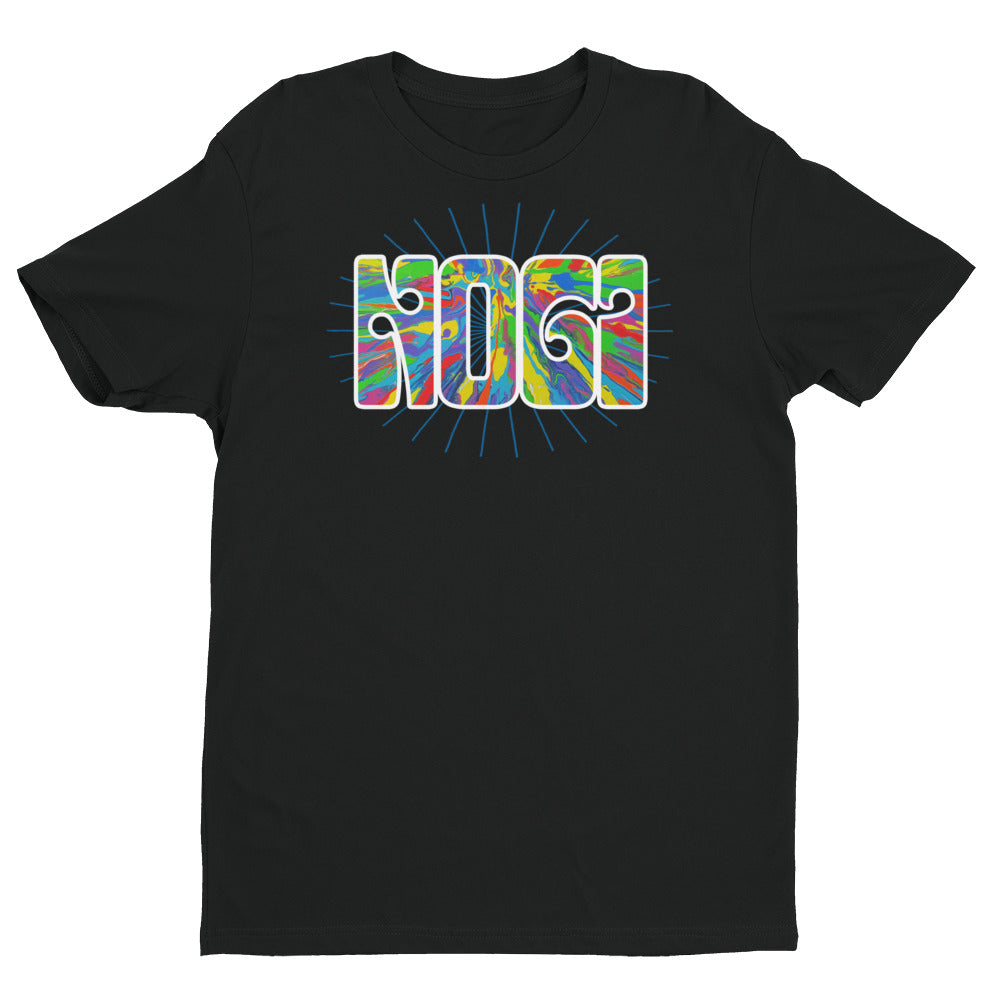 Psychedelic Cat Short Sleeve T-shirt - NoGi USA