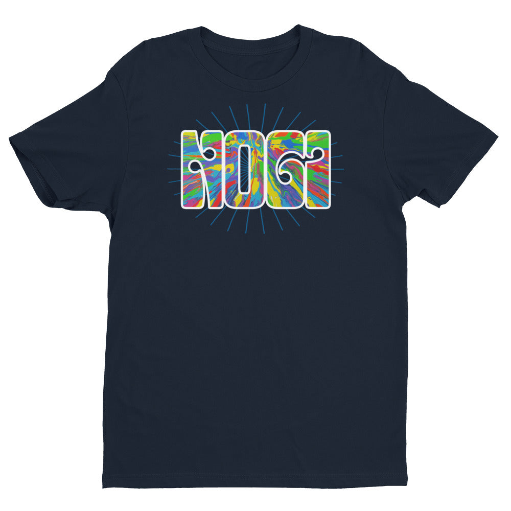 Psychedelic Cat Short Sleeve T-shirt - NoGi USA
