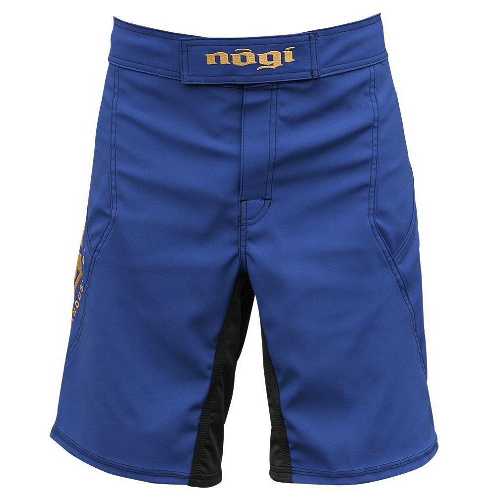 Phantom 3.0 Fight Shorts - Blue/Bronze by Nogi Industries - MADE IN USA - NoGi USA