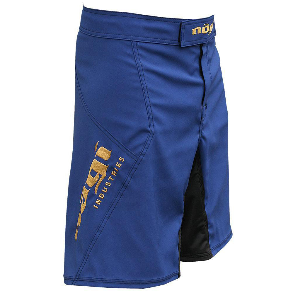 Phantom 3.0 Fight Shorts - Blue/Bronze by Nogi Industries - MADE IN USA - NoGi USA