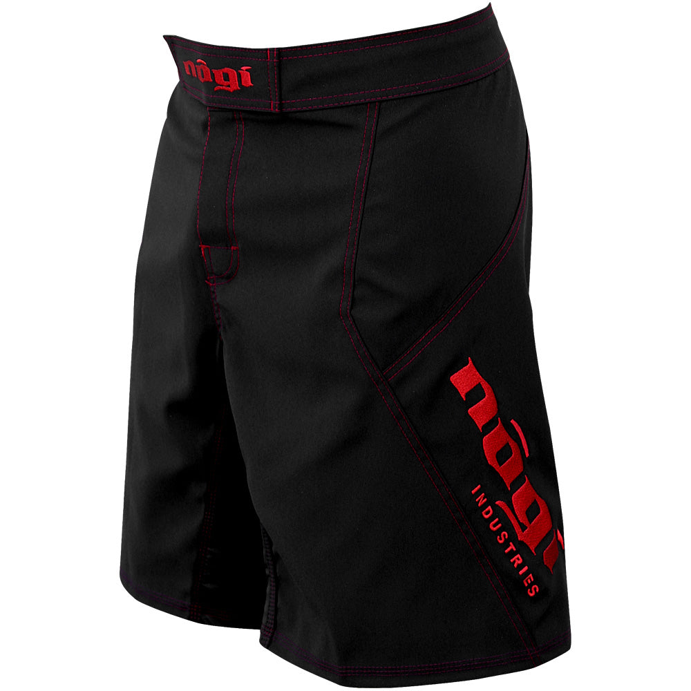 Phantom 3.0 Fight Shorts - Black and Crimson - MADE IN USA - Limited Edition