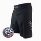 Phantom 4.0 Fight Shorts - Classic Black - MADE IN USA