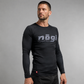 Core Long Sleeve Rash Guard - BLACK