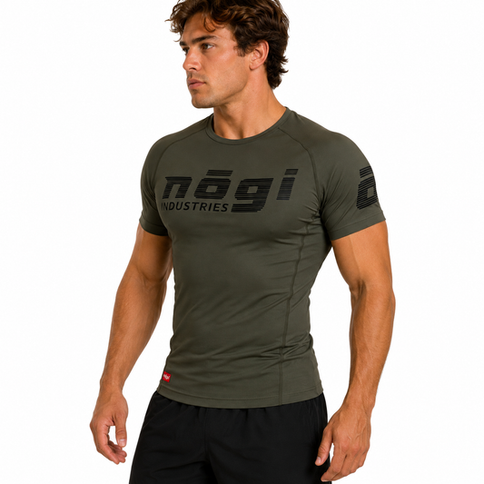 Core Short Sleeve Rash Guard - FURY GREEN