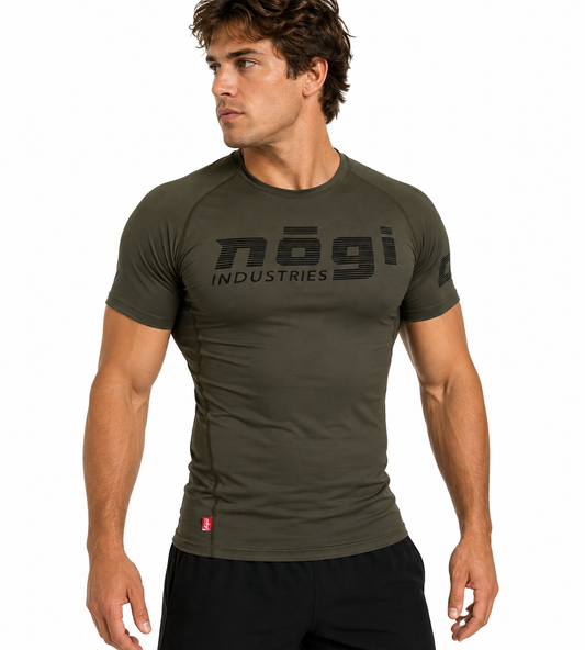 Core Short Sleeve Rash Guard - FURY GREEN