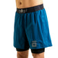 KIDS Ghost Premium Lined Grappling Shorts - Ultramarine Blue