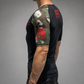 Rash Guard de manga corta de camuflaje holandés 