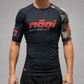 Rash Guard de manga corta de camuflaje holandés 