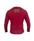 Core Long Sleeve Rash Guard - MERLOT RED