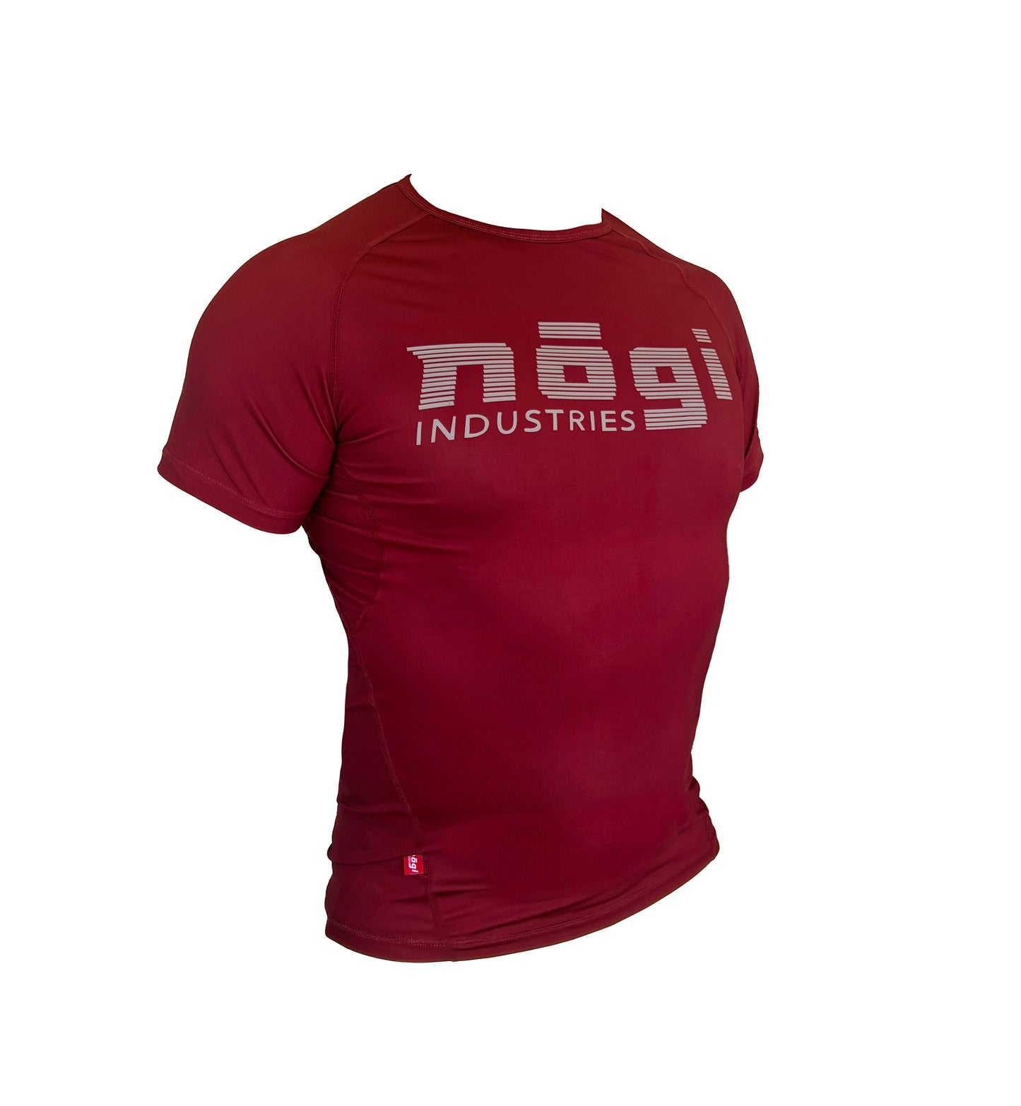 Core Short Sleeve Rash Guard - MERLOT RED