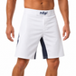 Phantom 4.0 Fight Shorts - Arctic White & Gray - MADE IN USA