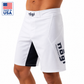 Phantom 4.0 Fight Shorts - Arctic White & Gray - MADE IN USA