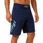 Phantom 4.0 Fight Shorts - Midnight Navy & Teal - MADE IN USA