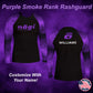 Purple Smoke Rank Long Sleeve Rashguard (Semi Custom) Made in USA