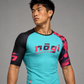Recall Camo Short Sleeve Rash Guard
