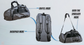 The Tri-Carrier Convertible Large Gear Bag - GRAY