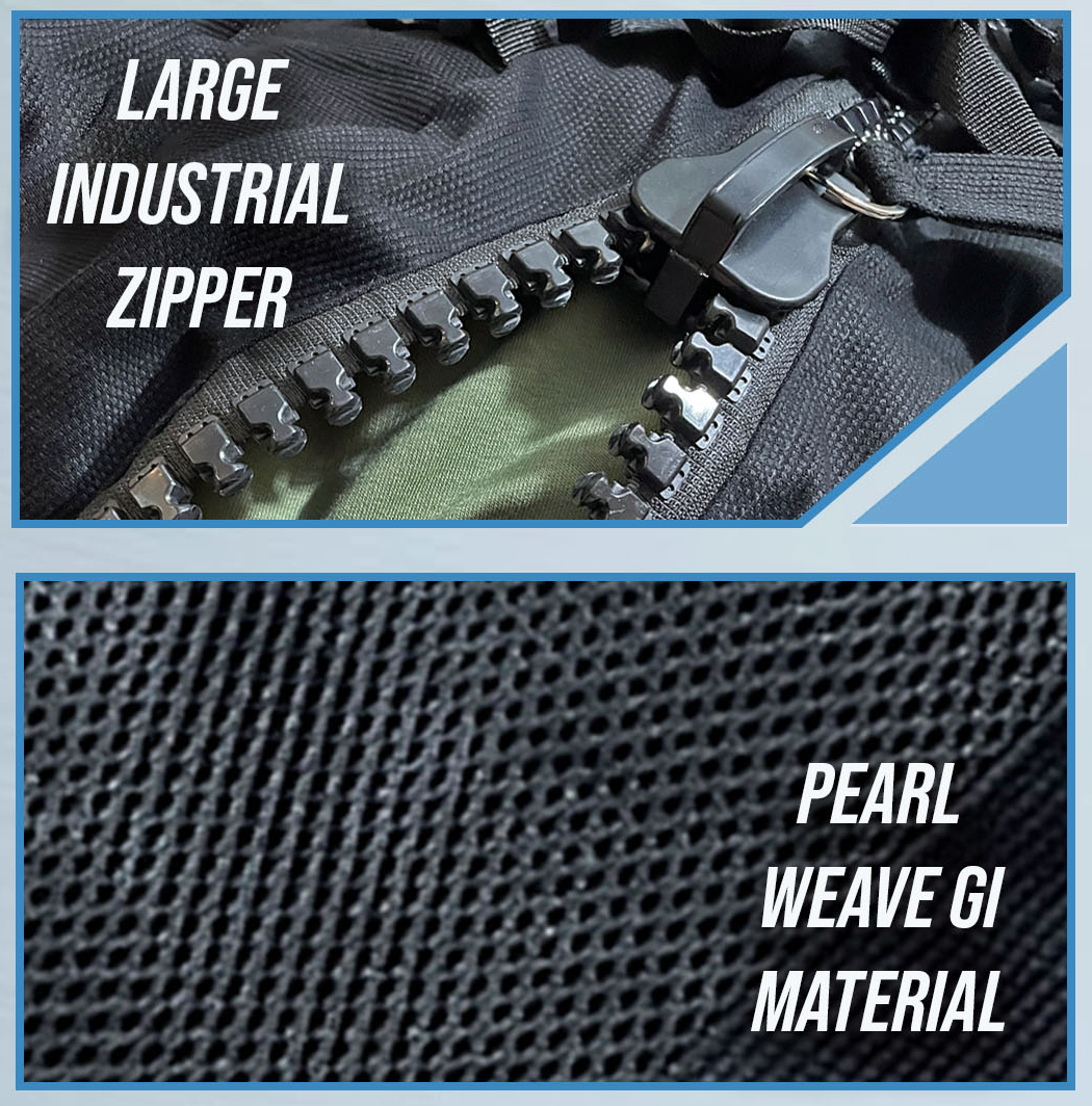 The Tri-Carrier Convertible Large Gear Bag - BLACK