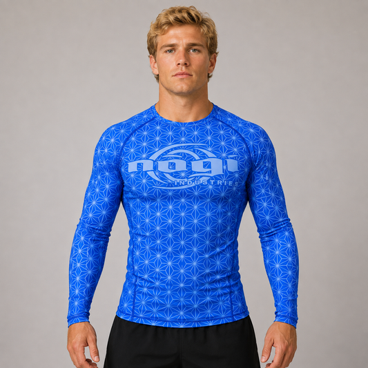 Rashguard de manga larga Spectral Rank - Azul (LS)