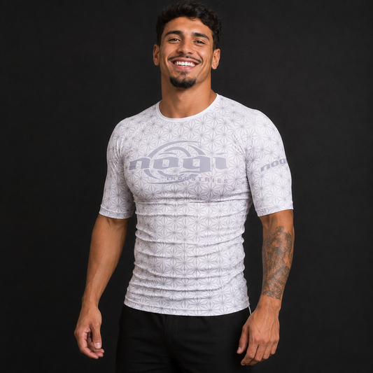 Rashguard de manga corta Spectral - Blanco (SS)