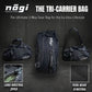 The Tri-Carrier Convertible Large Gear Bag - BLACK