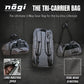 The Tri-Carrier Convertible Large Gear Bag - GRAY