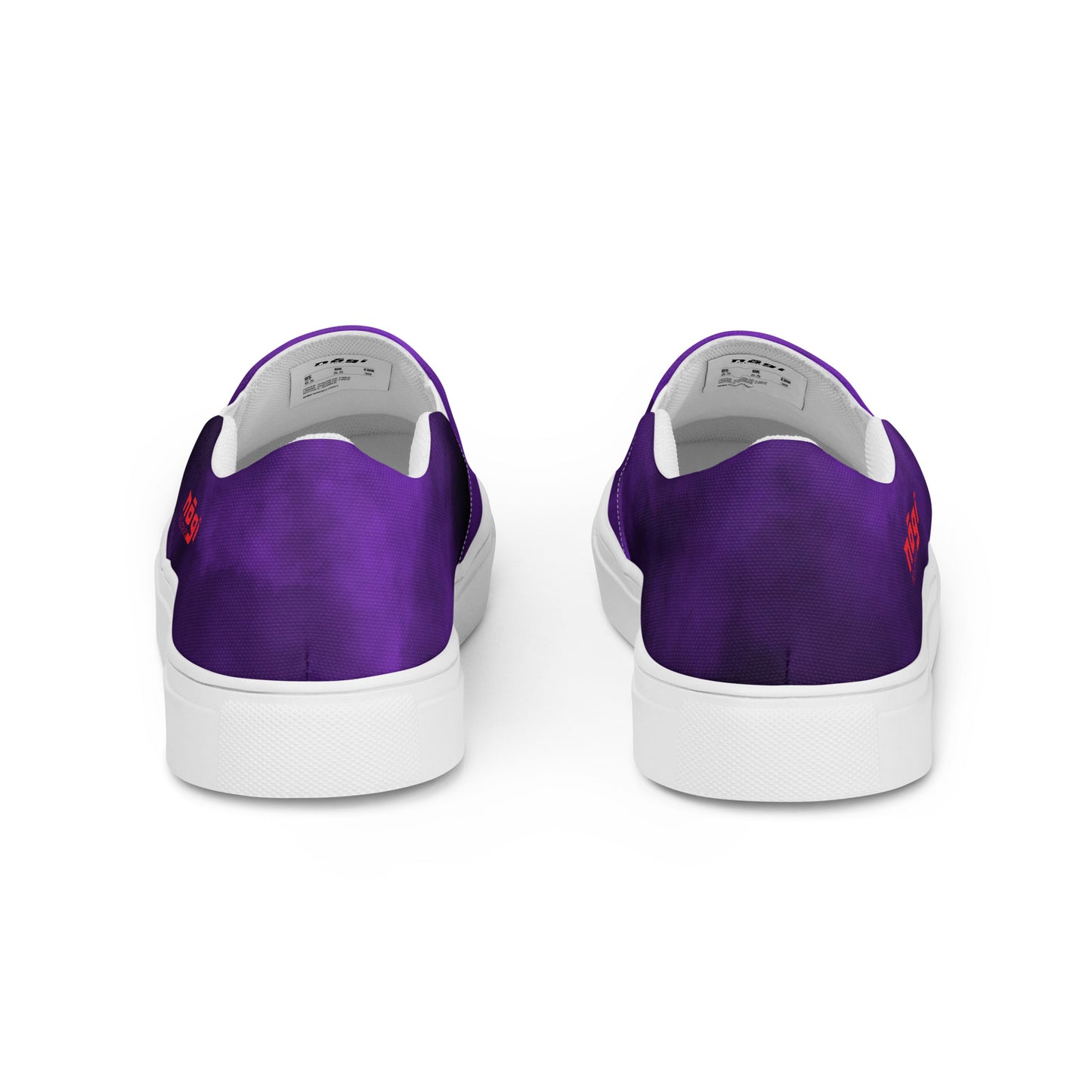 Purple Smoke Men’s Slip-on Canvas Shoes