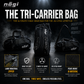 The Tri-Carrier Convertible Large Gear Bag - BLACK