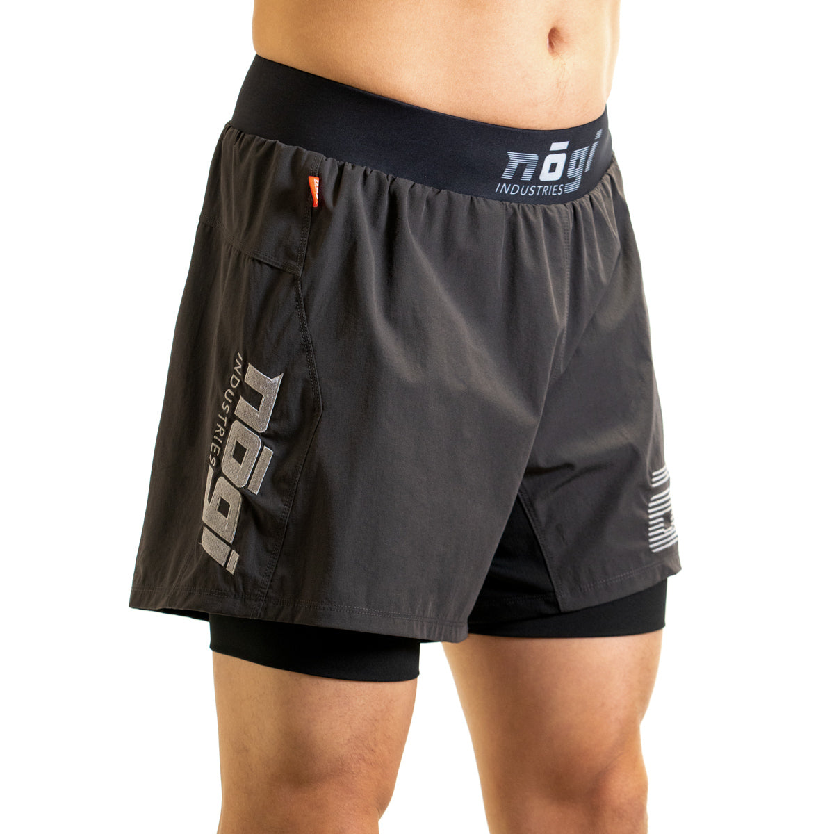 Nogi Industries Ghost Grappling shorts right view