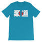 Judo Kanji Flag Short-Sleeve Unisex T-Shirt - NoGi USA