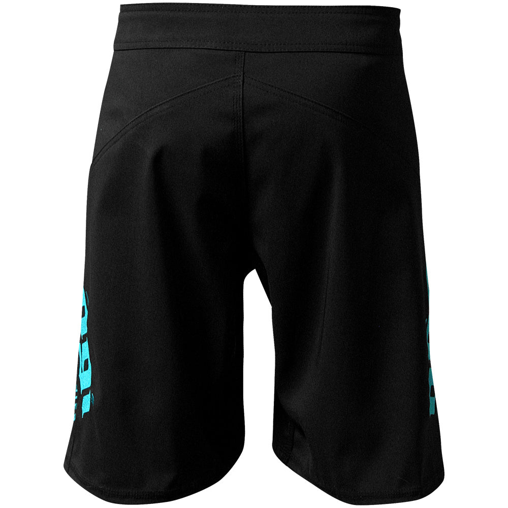 Phantom 3.0 Fight Shorts - Black and Mint by Nogi Industries - MADE IN USA ?? - Limited Edition Right View