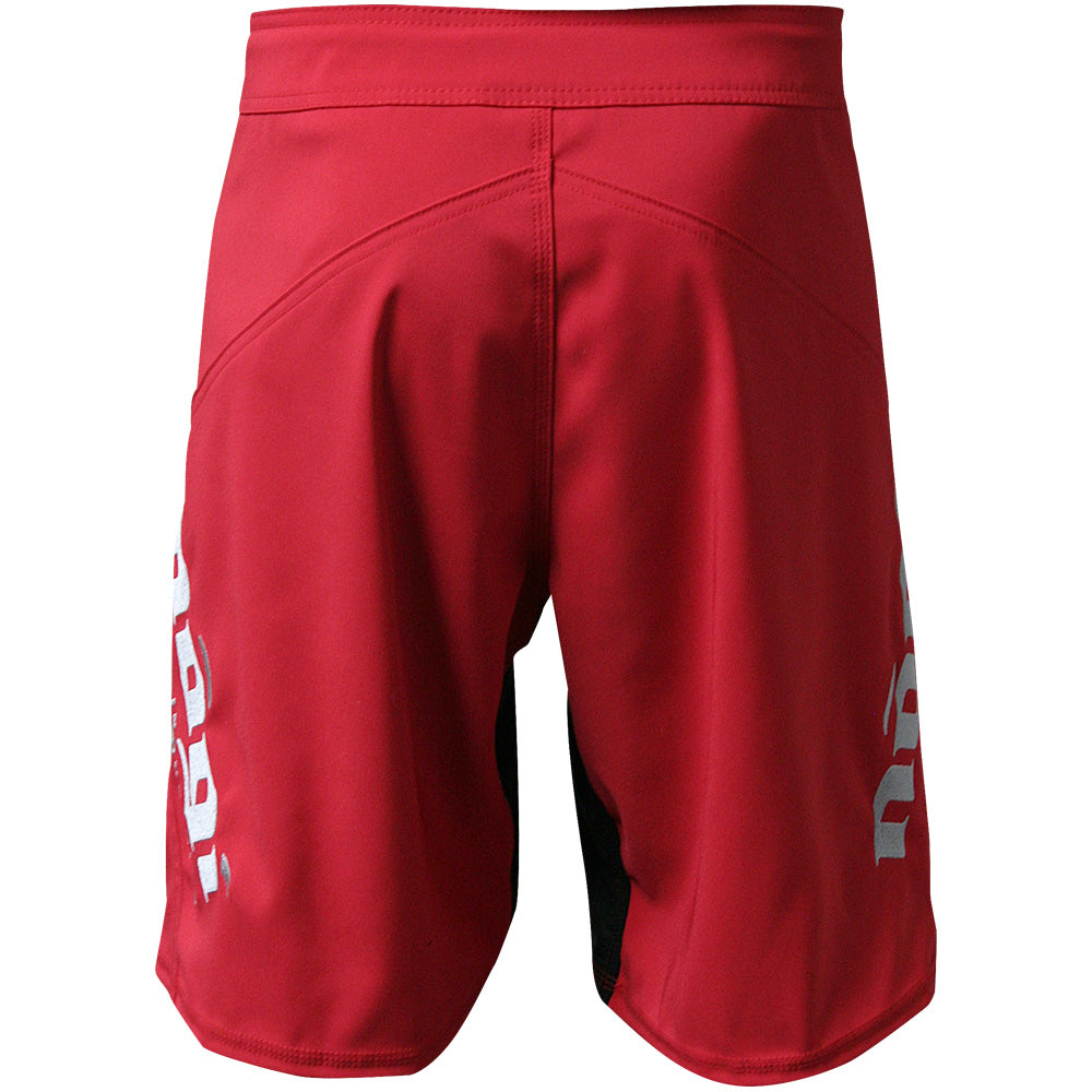 Phantom 3.0 Fight Shorts - Candy Apple Red by Nogi Industries - MADE IN USA - Limited Edition Back View