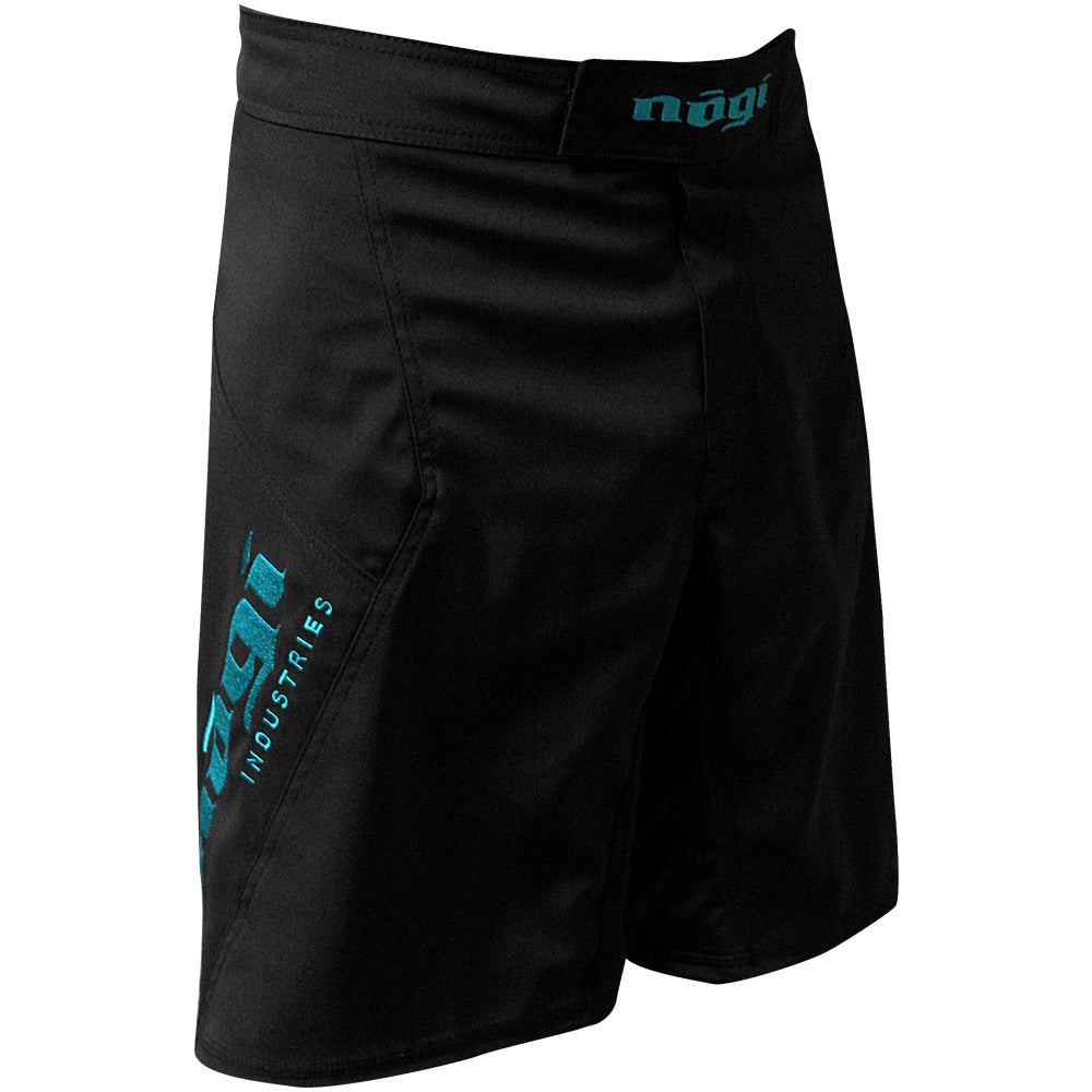 Phantom 3.0 Fight Shorts - Black and Mint - MADE IN USA - Limited Edition